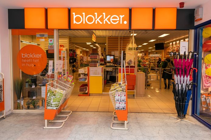 De Blokker-winkel aan de Keyserlei in Antwerpen.