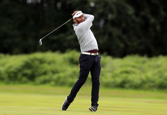 Joost Luiten in actie in Birmingham.