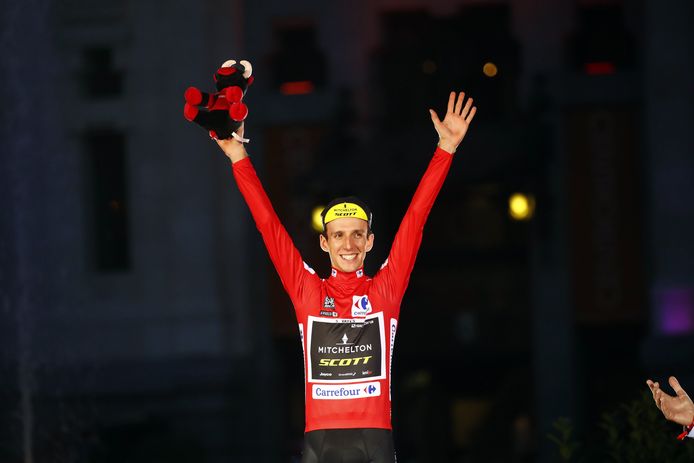 Simon Yates won vorig jaar de Vuelta.