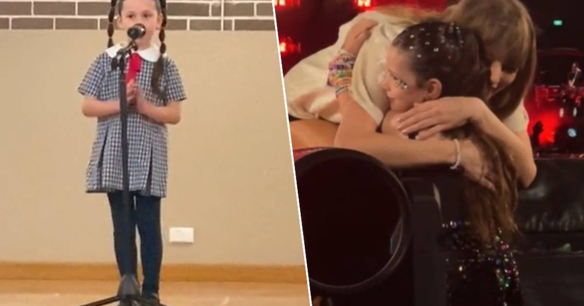 Cute: Five-year-old Lily gave a speech about Taylor Swift and can now meet her big idol |  celebrities