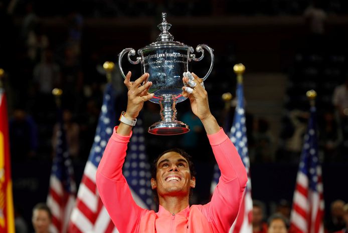 Rafael Nadal wint de US Open in 2017
