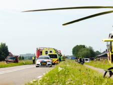 Vrouw (72) in kritieke toestand naar het ziekenhuis na frontale botsing op N482