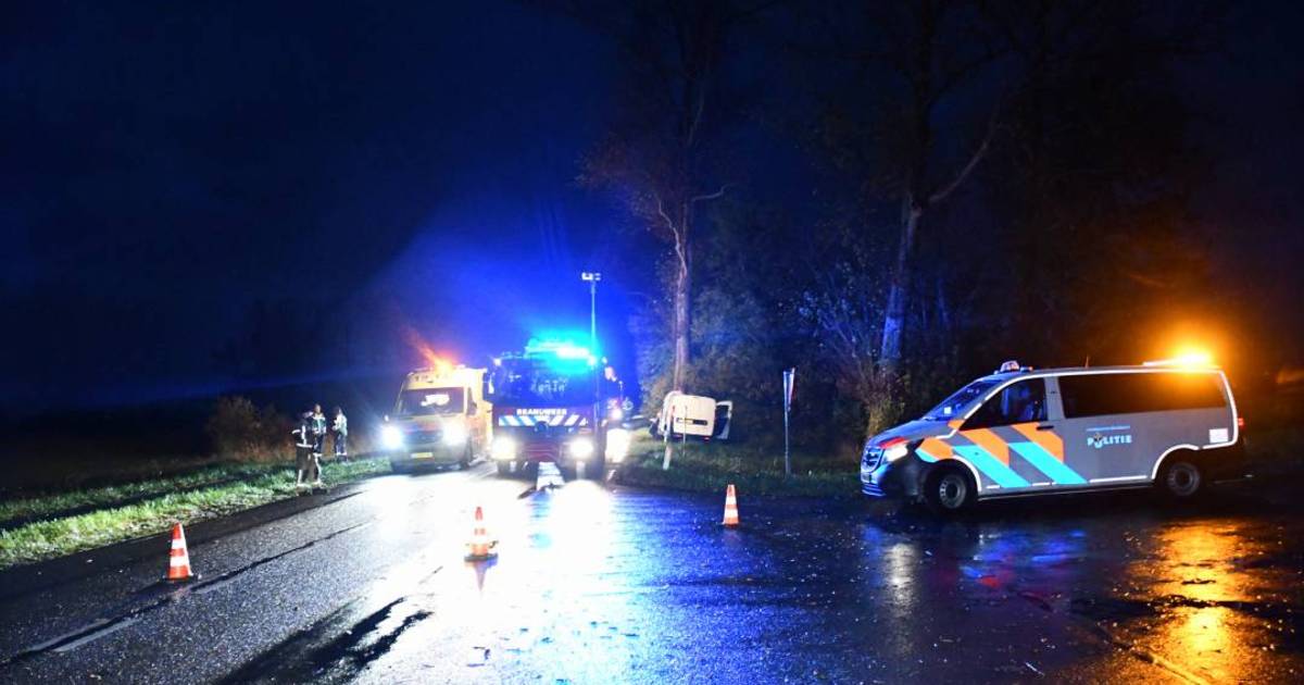 Ernstig ongeluk op Provincialeweg Zuidzande.