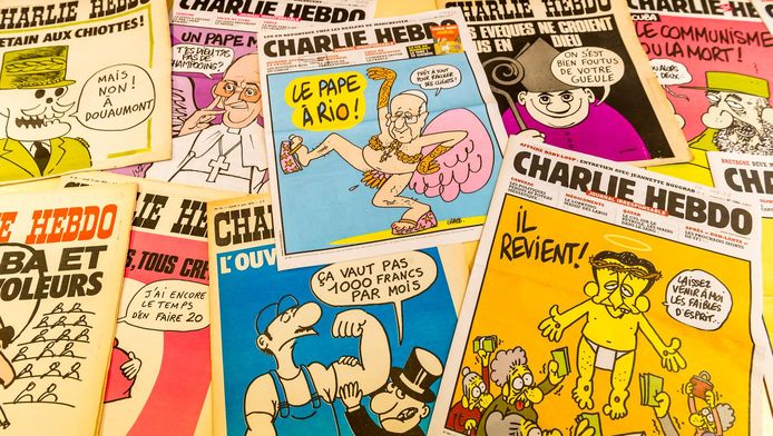 Covers van Charlie Hebdo
