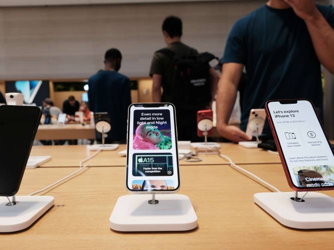 Apple verlaagt productie iPhone om chiptekort