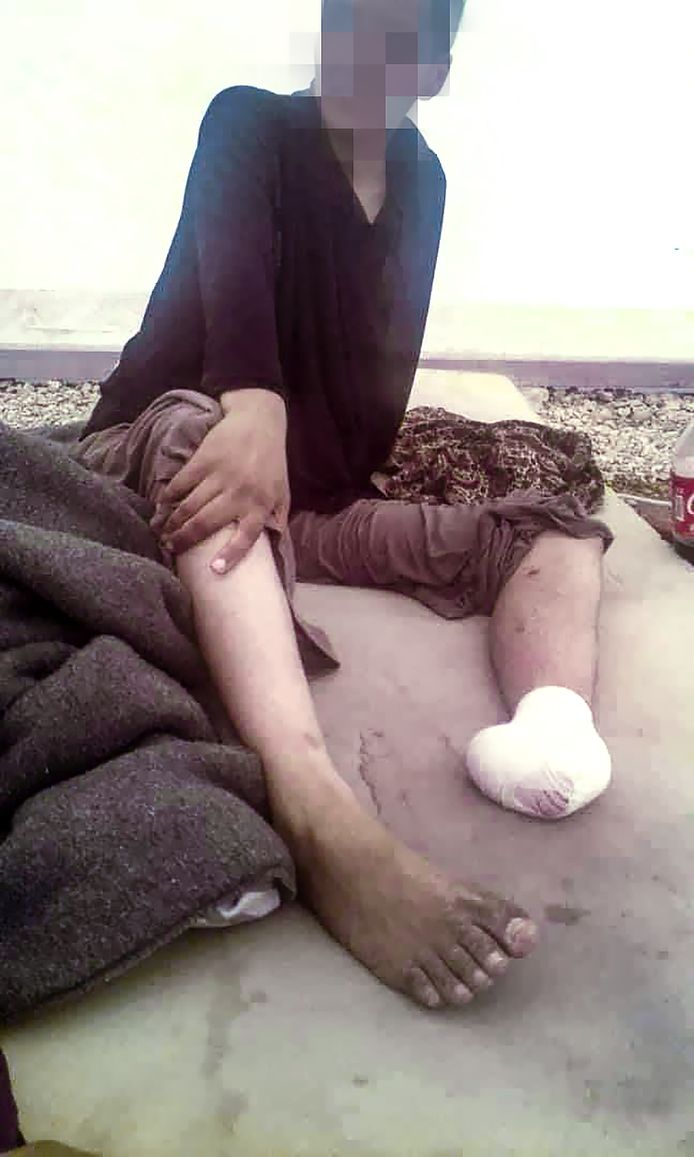 Chadia in het Al Hol-kamp in Syrië.