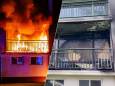 Felle brand richt grote schade aan in flatwoning Tilburg, mogelijk brandstichting