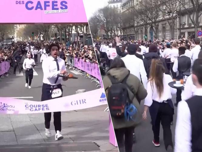 KIJK. Met croissant, koffie en glas water zónder te morsen: ‘oberrace’ keert na 13 terug in Parijs