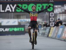 Van Aert reste invaincu cette saison après une démonstration à Zolder, Van der Poel abandonne