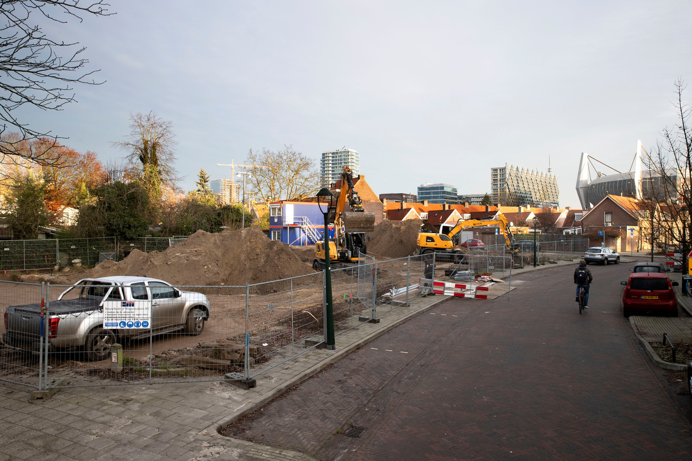 De bouw van het CPO Philipsdorp aan de Draaiboomstraat/Langdonkenstraat in Eindhoven is begonnen.