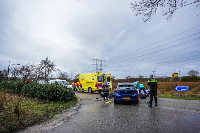 De plek van het ongeval.
