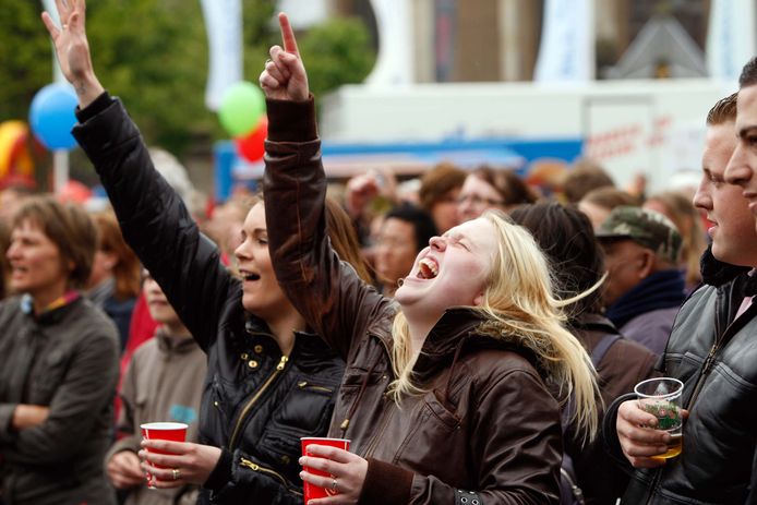 Een eerdere editie van het Vrijheidsfestival op het Spuiplein in Den Haag.