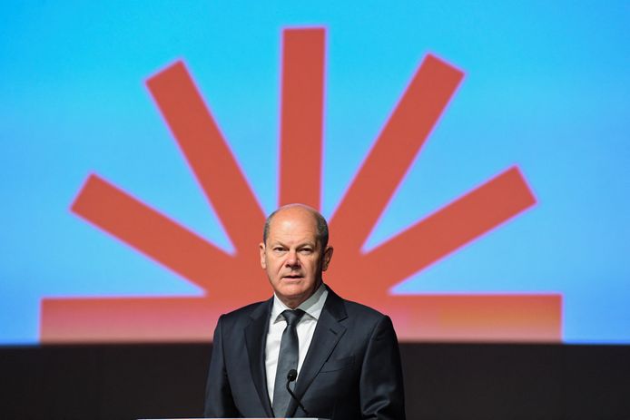 De Duitse bondskanselier Olaf Scholz.