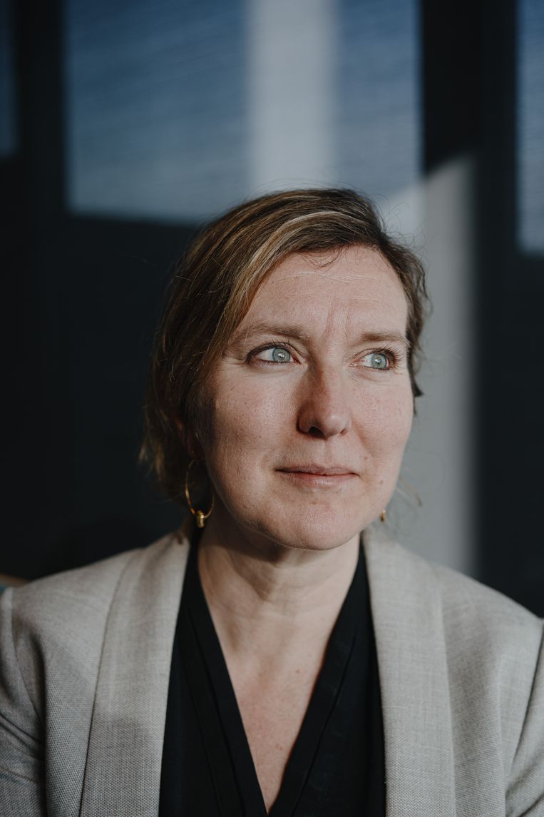 Lien Verpoest: ‘Er zijn ­vanuit musea, onder meer in Cherson, kunstschatten ­geplunderd en afgevoerd naar Moskou. De Russen zeggen ­gewoon: dit is Russisch.’ Beeld Wouter Van Vooren