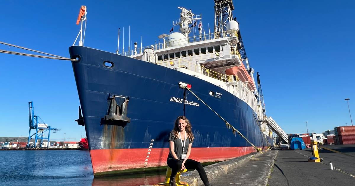 Een kantoorbaantje? Voor Mei (27) niet, ze onderzoekt op schip tussen ...