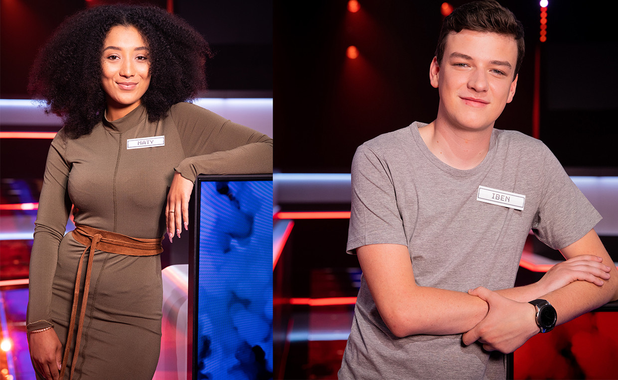 Maty (21) en Iben (21) Beeld VRT