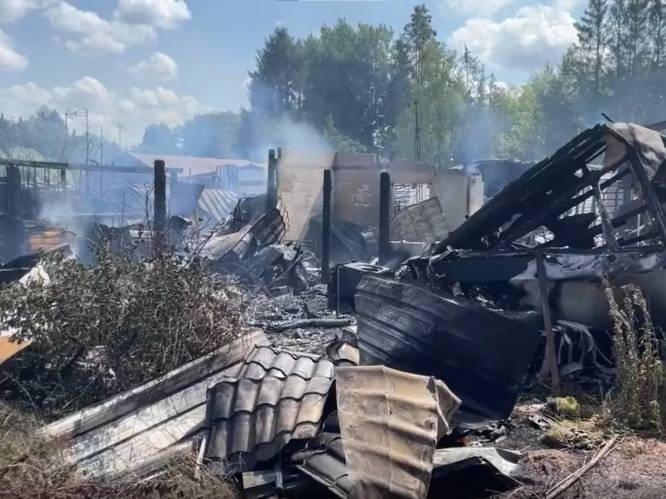 Brand verwoest vier woningen in Chimay