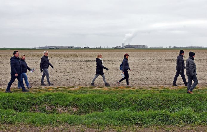 De eerste editie van de Boergondische Wandeltocht vorig jaar.
