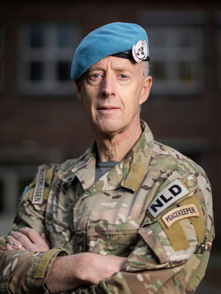 Luitenant-generaal Kees Matthijssen. Beeld Jiri Büller / de Volkskrant 