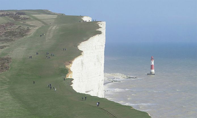 De Beachy Head-klif in het Engelse Sussex