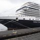 Cruiseschip Koningsdam wijkt uit naar Rotterdam