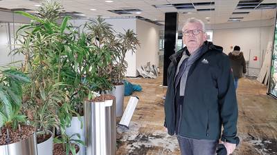 Verbouwing Univé-kantoor tot nieuwe Geerhoek eindelijk begonnen in Wouw