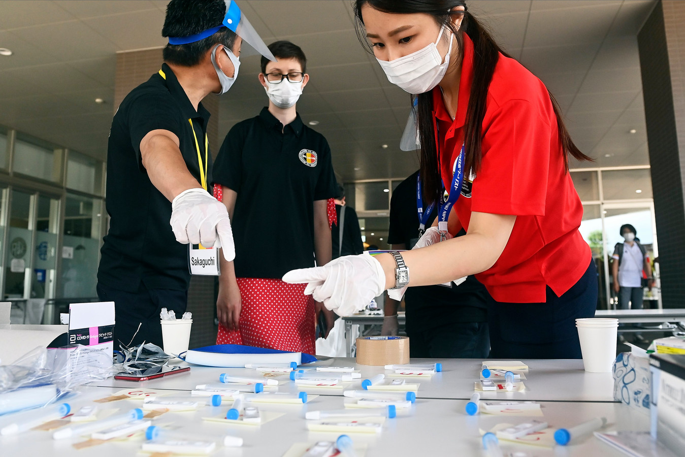 Tests PCR vérifiés vendredi à Mito, au Japon