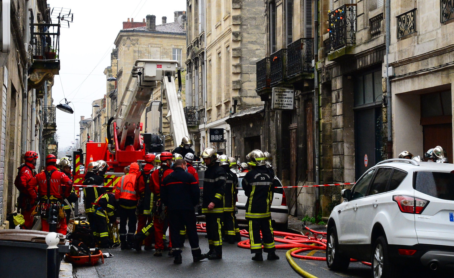 Forte explosion dans le centre de Bordeaux un mort, un blessé grave Foto 7sur7.be