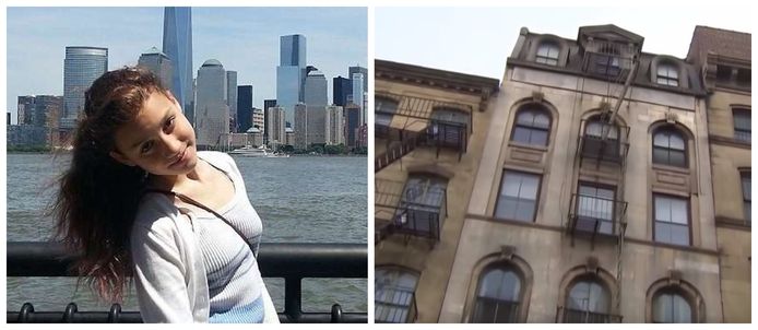 De New Yorkse tiener Imogen Roche maakte een dodelijke val vanaf de vierde verdieping.