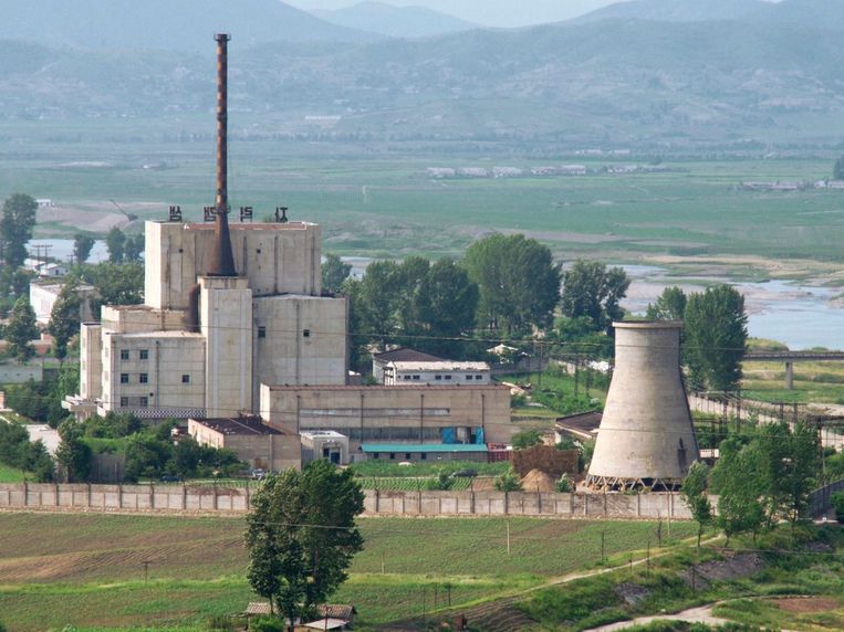 De kerncentrale in Yongbyon in Noord-Korea. Beeld reuters