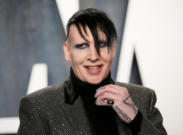 Onder anderen voor Marilyn Manson, die sowieso al twee decennia geleden over zijn hoogtepunt heen was, zit een comeback er allicht niet meer in. Beeld REUTERS