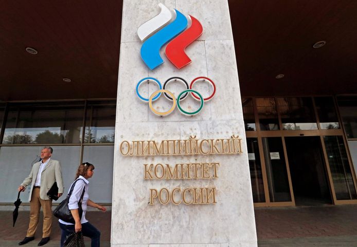Het Russische Olympisch Comité.