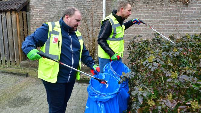 ‘Ik word er verdrietig van, al dat afval, waarom doen mensen dat?’, zegt Eline (9), die meehelpt met de Landelijke Opschoondag