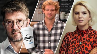 Anne Fleur Dekker en Jan Heemskerk in De Ochtend Show to go