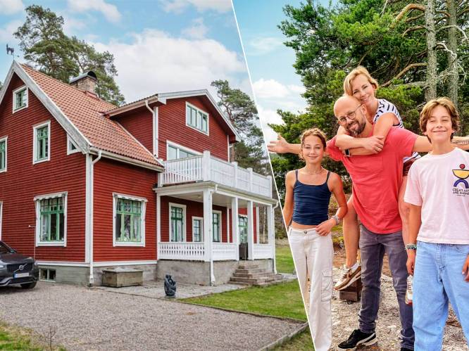Vijf slaapkamers en een aanlegplaats voor een boot: kijk binnen in het Zweedse droomhuis dat Staf Coppens te koop zet 