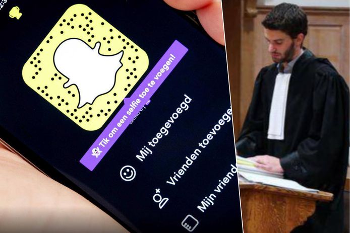 Advocaat Brecht Pype vertegenwoordigt twee slachtoffers die via Snapchat werden verplicht om naaktfoto's te sturen.