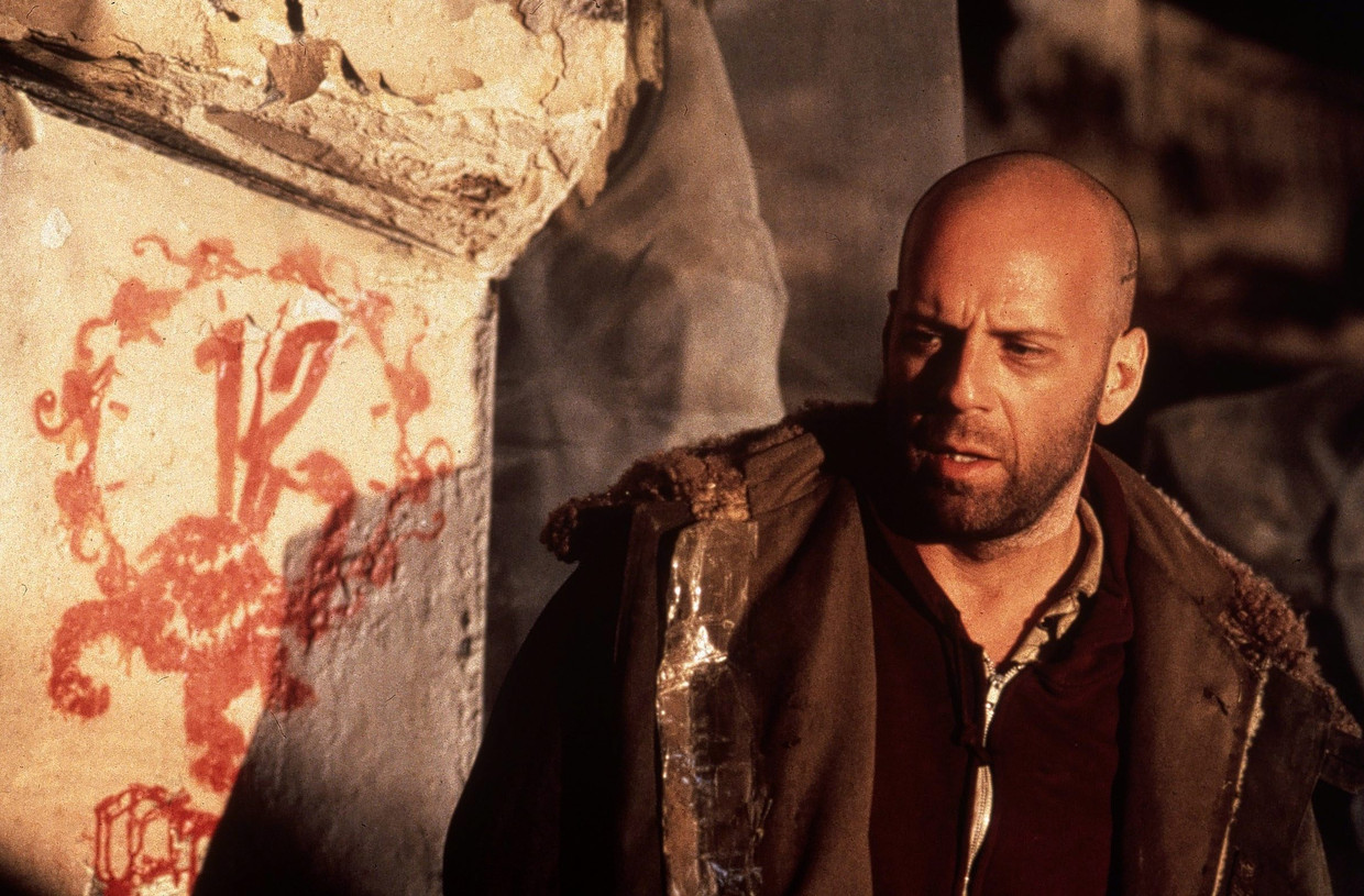 Bruce Willis in 'Twelve Monkeys', vanavond op Canvas. Beeld 
