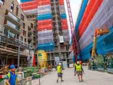 Tilburgse skyline heeft nieuwe kolos, maar aan de voet wordt het pas echt interessant: ‘Verloren hoekje wordt dé straat van de stad’