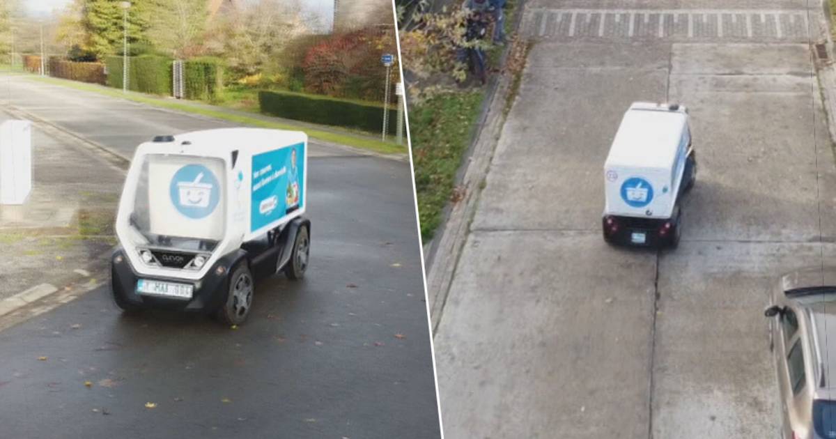 Colruyt’s Self-Driving Car Delivers First Grocery at Home: “This Tastes Like More” |  Laundrysale