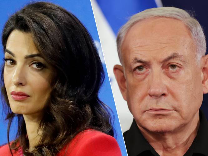 Amal Clooney is niet enkel ‘de vrouw van’: hoe topadvocaat grote rol speelt in mogelijke arrestatie Netanyahu