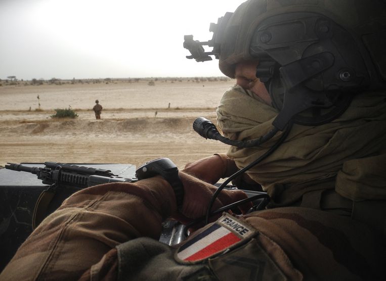 Een Franse soldaat in Mali. Beeld AFP