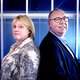 Vakbondsvoorzitters Marc Leemans en Miranda Ulens: ‘De mensen zijn het kotsbeu dat men elke crisis aan sociale verworvenheden zit te peuteren. Wel, dit keer zal dat niet pakken’