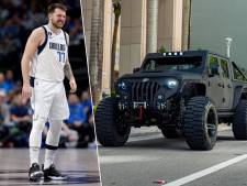 NBA-ster Luka Doncic verbaast met aankomst in apocalyptische ‘batmobiel’ op zes wielen