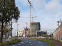 Bouw woningen op Strijp-S in Eindhoven; een deel komt in 2020 gereed, de anderen volgend jaar.