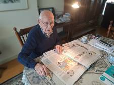 Ad Laarakker (92) is 65 jaar abonnee: ‘De krant is een goede maat om de dag mee door te komen’