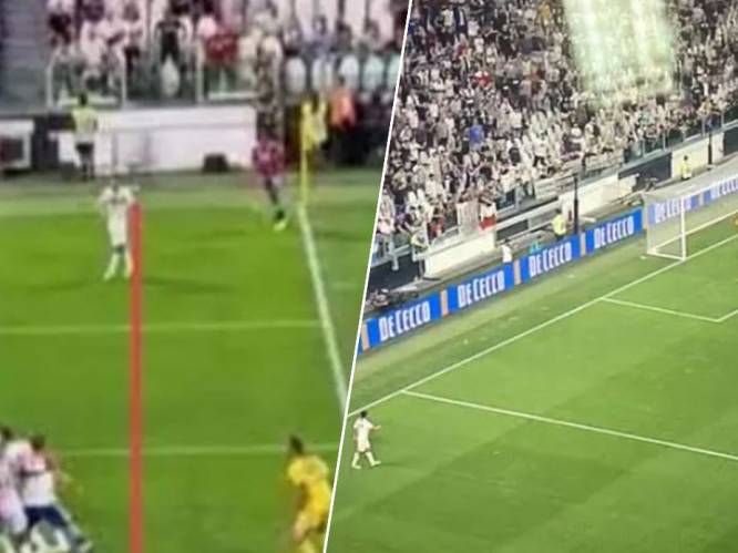 Erg pijnlijke avond voor de VAR in Italië: Juventus ziet winner afgekeurd omdat speler niet op beeld stond, waarna het ontaardt