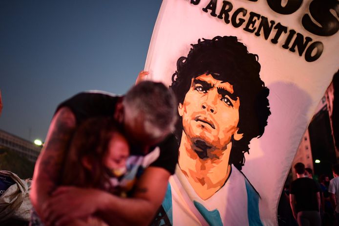 Op 25 november overleed legende Diego Maradona.