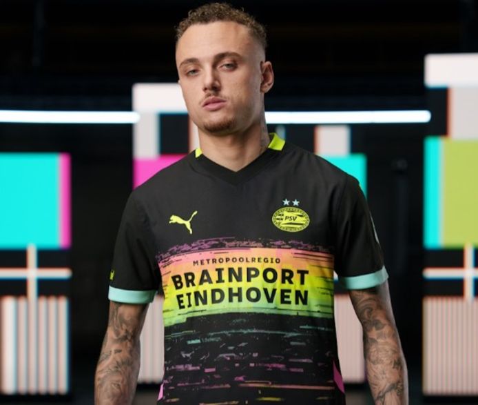 Supporters voeren actie tegen nieuw uitshirt van PSV, met ‘verminkt’