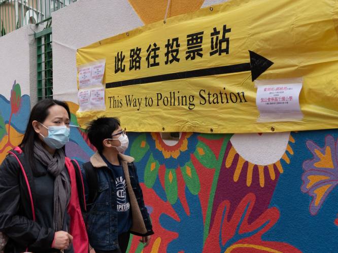 Hongkong probeert opkomst omstreden verkiezing omhoog te krijgen