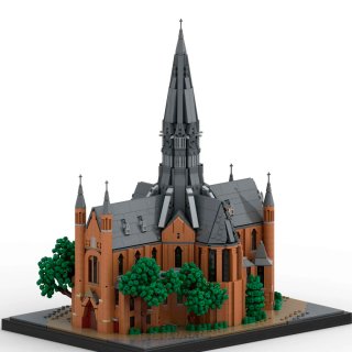 German recreates burnt-down Vondelkerk with 6,800 Lego bricks